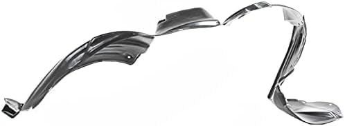 Set Of 2 Front Fender Liner Plastic Left Driver & Right Passenger Side Direct Replacement Compatible With 2004-2006 Lexus RX330 / 2007-2009 RX350 LX1249101 LX1248101