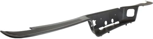 Rear Step Bumper Face Bar Chrome Steel & Pad Plastic Direct Replacement Compatible With 2002-2008 Dodge Ram 1500/2003-2009 2500 3500 CH1102371 CH1191110 68004420AB 55077340AD