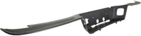 Rear Step Bumper Face Bar Chrome Steel & Pad Plastic Direct Replacement Compatible With 2002-2008 Dodge Ram 1500/2003-2009 2500 3500 CH1102371 CH1191110 68004420AB 55077340AD