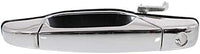 Set of 4 Front and Rear Exterior Door Handle Chrome Left Driver & Right Passenger Side Direct Replacement Compatible with 2007-2013 Chevrolet Silverado/GMC Sierra GM1311163