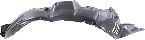 Set of 2 Front Fender Liner Plastic Left Driver & Right Passenger Side Direct Replacement Compatible with 2001-2007 Toyota Highlander TO1251113 TO1250113 5380548030 5380648030