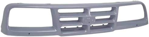 Front Grille Primed Plastic Direct Replacement Compatible With 1996-1998 Geo Tracker GM1200379 91172729