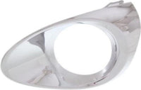 Front Fog Light Molding Chrome Right Passenger Side Direct Replacement Compatible With 2013-2015 Lexus RX350 / RX450H LX1039105 814810E110