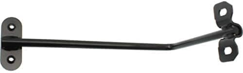 Front Radiator Center Hood Latch Support Assembly Steel Direct Replacement Compatible With 2008-2014 Mercedes Benz C-Class MB1233103 2048800164