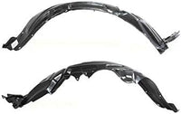 Set Of 2 Front Fender Liner Plastic Left Driver & Right Passenger Side Direct Replacement Compatible With 2004-2006 Scion xB SC1249102 SC1248102 5387552040 5387652040