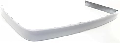 Rear Bumper Molding Plastic Without Sensor Holes Direct Replacement Compatible With 1996-1999 Mercedes Benz E-Class MB1157111 2108850221