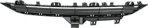 Front Bumper Center Upper Grille Direct Replacement Compatible With 2014-2018 BMW X5 BM1036182 51117294476