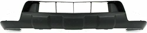 Front Bumper Chrome Steel + Upper Cover + Lower Valance Primed Direct Replacement Compatible With 2005-2017 Nissan Frontier NI1002143 NI1014100 NI1015100 62014ZL00B 62025ZL00B