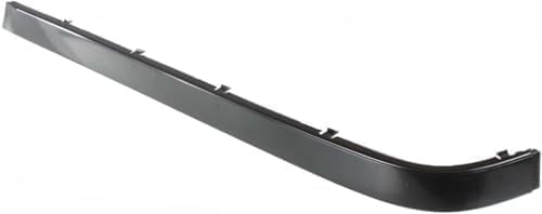 Set Of 2 Rear Bumper Outer Molding Primed Plastic Left Driver & Right Passenger Side Direct Replacement Compatible With 1995-2001 BMW 7-Series BM1159108 BM1158108