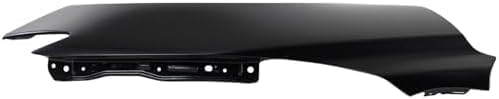 Front Fender Primed Steel Right Passenger Side Without Signal Light Hole Direct Replacement Compatible With 2014-2018 Mazda 3 MA1241172 BJS752111