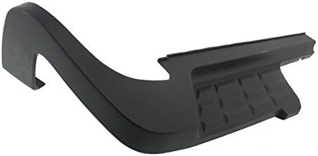 Rear Bumper Outer Step Pad Primed Plastic Left Driver Side Direct Replacement Compatible With 2007-2014 Chevrolet Silverado/GMC Sierra 2500 3500 HD GM1191126 22792258