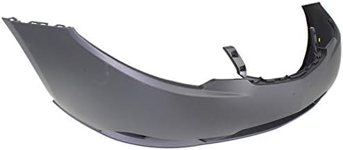 Front Bumper Cover Primed Direct Replacement Compatible With 2010-2013 Kia Forte KI1000145 865111M000