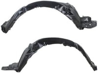 Set Of 2 Front Fender Liner Plastic Left Driver & Right Passenger Side Direct Replacement Compatible With 2011-2013 Scion tC SC1249108 SC1248108 5387521100 5387621100