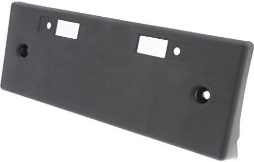 Front License Plate Bracket Textured Plastic Direct Replacement Compatible with 2014-2016 Nissan Rogue NI1068117 962104BA0A