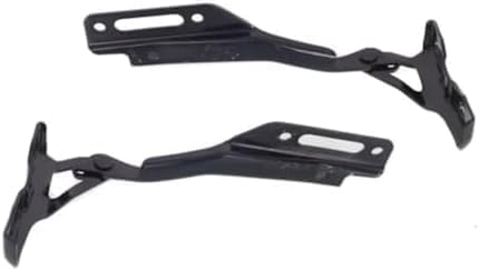 Set Of 2 Front Hood Hinge Assembly Steel Left Driver & Right Passenger Side Direct Replacement Compatible With 2014-2017 Honda Odyssey HO1236145 HO1236146 60120TK8A10ZZ 60170TK8A10ZZ