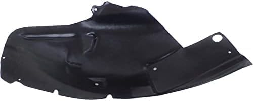 Set of 2 Front & Rear Section Fender Liner Right Passenger Side Direct Replacement Compatible With 2005-2009 Ford Mustang FO1251130 FO1251128 5R3Z16102BA 5R3Z16102AB
