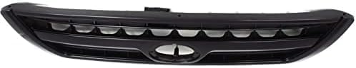 Front Grille Textured Shell & Insert Plastic Direct Replacement Compatible With 2006-2009 Toyota 4Runner 5310035A03C0 5310035A03D0