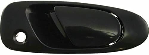 Set of 2 Front Exterior Door Handle Textured Right Passenger & Left Driver Side Direct Replacement Compatible with 1992-1995 Honda Civic / 1993-1997 Del Sol HO1310122 HO1311122