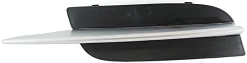 Set Of 2 Front Bumper Fog Light Cover Primed Plastic Left Driver & Right Passenger Side Direct Replacement Compatible With 2009-2011 Honda Civic HO1039103 HO1038103