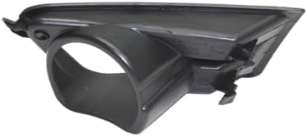 et Of 2 Front Fog Light Molding Textured Plastic Left Driver & Right Passenger Side Direct Replacement Compatible With 2010-2012 Ford Mustang FO1039138 FO1038138