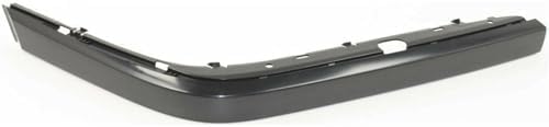 Set Of 2 Front Bumper Molding Outer Cover Plastic Primed Right Passenger & Left Driver Side Direct Replacement Compatible With 1995-2001 BMW 7-Series BM1047101 BM1046101 51118125310