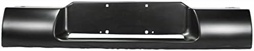 Step Bumper Face Bar Only With Pad Provision Without Mounting Bracket Primed Direct Replacement Compatible With 1994-2003 Chevrolet S10 GM1102537 15978971