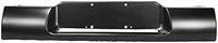 Step Bumper Face Bar Only With Pad Provision Without Mounting Bracket Primed Direct Replacement Compatible With 1994-2003 Chevrolet S10 GM1102537 15978971
