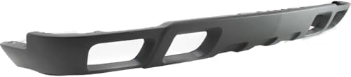 Front Bumper Chrome With Bracket + Lower Valance Air Deflector Textured Gray Direct Replacement Compatible With 2002-2006 Chevrolet Avalanche / 2003-2006 Silverado 1500 2500HD 3500
