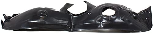 Set Of 2 Front Fender Liner Plastic Left Driver & Right Passenger Side Direct Replacement Compatible With 2007-2015 Mini Cooper MC1248102 MC1249102 51717207578-PFM 51717207577-PF