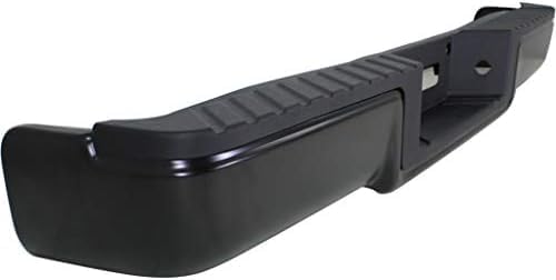 Rear Step Bumper Assembly Steel Without Rear Object Sensor Holes Direct Replacement Compatible With 2006-2008 Ford F-150 / Lincoln Mark FO1103137 8L3Z17906DPTM-PFM
