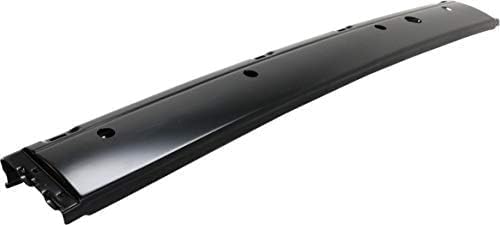Step Bumper Face Bar Primed Steel Without Lower Molding With Rear Object Sensor Holes Direct Replacement Compatible With 2010-2013 Ford Transit Connect FO1102378 7T1Z17906BA
