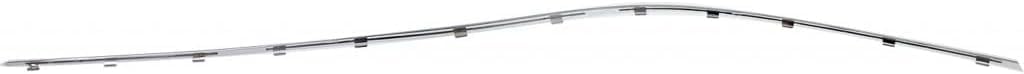 Rear Bumper Molding Chrome Left Driver Side Direct Replacement Compatible With 2003-2009 Mercedes Benz CLK-Class MB1146111 2098850521