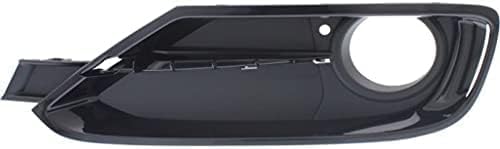 Set Of 2 Front Fog Light Molding Primed Right Passenger & Left Driver Side Direct Replacement Compatible With 2012-2015 BMW 328d / 320i BM1039127 BM1038127 51117300738 51117300737