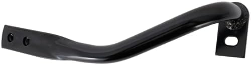 Set Of 2 Front Bumper Outer Brace Bracket Steel Right Passenger & Left Driver Side Direct Replacement Compatible With 1982-1993 Chevrolet S10 / 1983-1994 S10-Blazer GM1067115