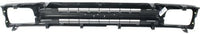 Front Grille Assembly Painted Silver Shell And Insert Plastic Direct Replacement Compatible With 1989-1991 Toyota Pickup TO1200137 5311189135