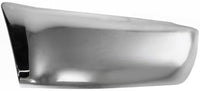 Set Of 2 Rear Bumper End Caps Chrome Steel Left Driver & Right Passenger Side Direct Replacement Compatible With 1990-1995 Toyota 4Runner TO1104104 TO1105104 5210689106 5210789104