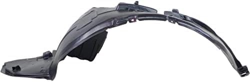 Set Of 2 Front Fender Liner Right Passenger & Left Driver Side Direct Replacement Compatible With 2015-2019 Nissan Versa NI1249139 NI1248139 638429KK0A-PFM 638439KK0A-PFM