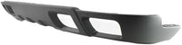 Front Bumper Chrome With Bracket + Lower Valance Air Deflector Textured Gray Direct Replacement Compatible With 2002-2006 Chevrolet Avalanche / 2003-2006 Silverado 1500 2500HD 3500