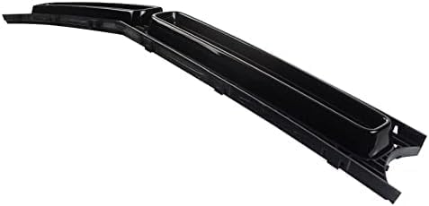 Front Grille Textured Shell And Insert Plastic With Black Molding Direct Replacement Compatible With 2015-2022 Dodge Challenger CH1200390 68262955AD