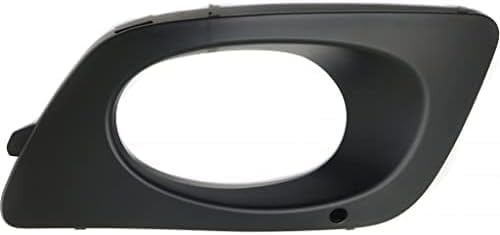 Set Of 2 Front Fog Light Molding Textured Plastic Left Driver & Right Passenger Side Direct Replacement Compatible With 2014-2018 Mercedes Benz Sprinter MB1038159 MB1039159