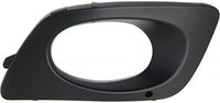 Set Of 2 Front Fog Light Molding Textured Plastic Left Driver & Right Passenger Side Direct Replacement Compatible With 2014-2018 Mercedes Benz Sprinter MB1038159 MB1039159