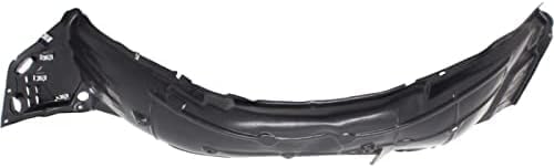 Set of 2 Front Fender Liner Right Passenger & Left Driver Side Direct Replacement Compatible with 2017-2019 Honda Civic HO1249177 HO1248177 74101TGGA50-PFM 74151TGGA50-PFM
