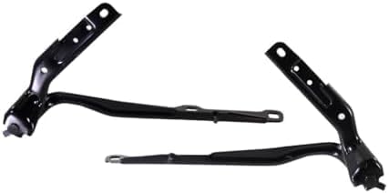 Set of 2 Front Hood Hinge Steel Left Driver & Right Passenger Side Direct Replacement Compatible with 2011-2023 Dodge Charger/Chrysler 300 CH1236117 CH1236118