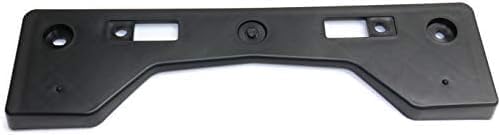 Front License Plate Bracket Textured Plastic Direct Replacement Compatible with 2016-2018 Toyota RAV4 TO1068136 521140R090