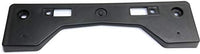 Front License Plate Bracket Textured Plastic Direct Replacement Compatible with 2016-2018 Toyota RAV4 TO1068136 521140R090