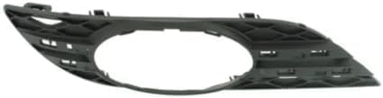 Set Of 2 Front Fog Light Molding Primed Plastic Left Driver & Right Passenger Side Direct Replacement Compatible With 2007-2009 Mercedes Benz E-Class MB1039115 MB1038115