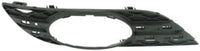 Set Of 2 Front Fog Light Molding Primed Plastic Left Driver & Right Passenger Side Direct Replacement Compatible With 2007-2009 Mercedes Benz E-Class MB1039115 MB1038115