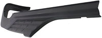 Rear Bumper Outer Step Pad Primed Plastic Left Driver Side Direct Replacement Compatible With 2007-2014 Chevrolet Silverado/GMC Sierra 2500 3500 HD GM1191126 22792258