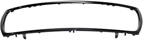 Front Grille Molding Primed Plastic Direct Replacement Compatible With 2010-2013 Mitsubishi Outlander MI1202101 6400C722
