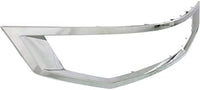 Front Grille Molding Chrome Direct Replacement Compatible With 2008-2010 Honda Accord HO1210123 71122TE0A01